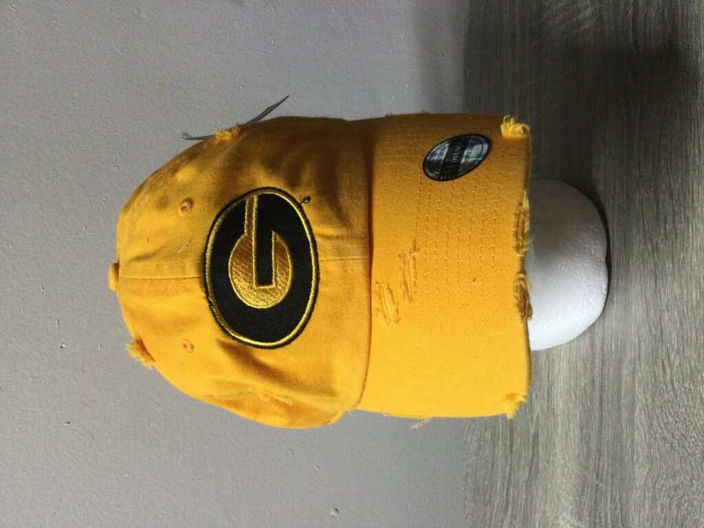 A t-shirt with the faces of many people.