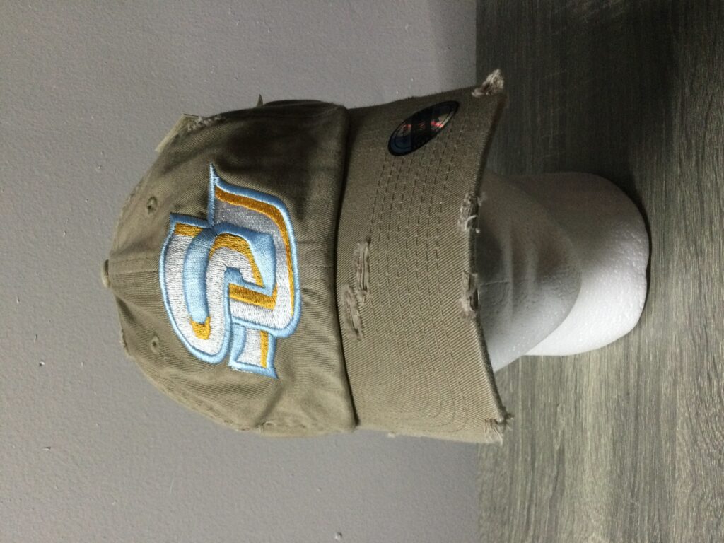 A t-shirt with the faces of many people.