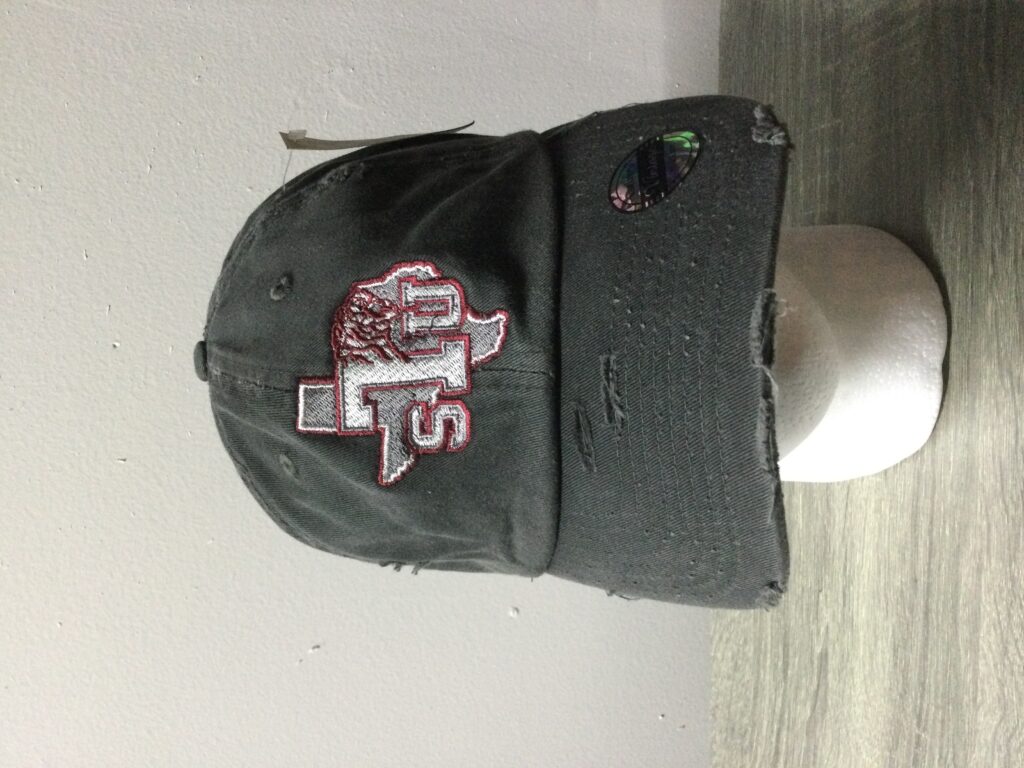 A t-shirt with the faces of many people.