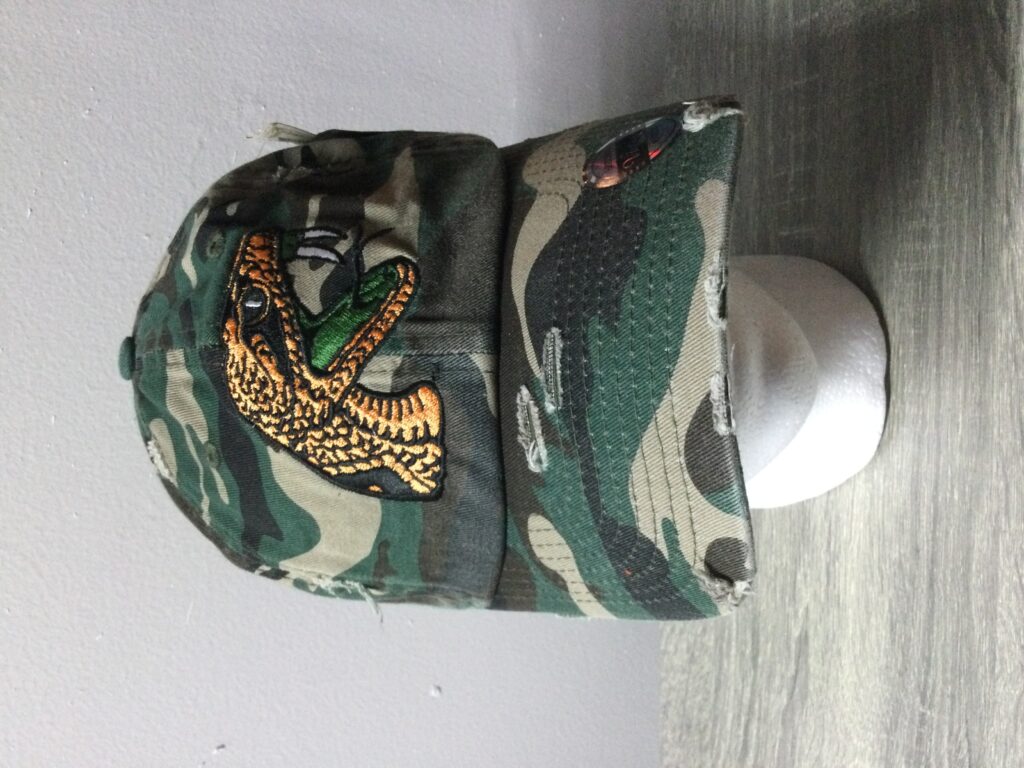 A t-shirt with the faces of many people.