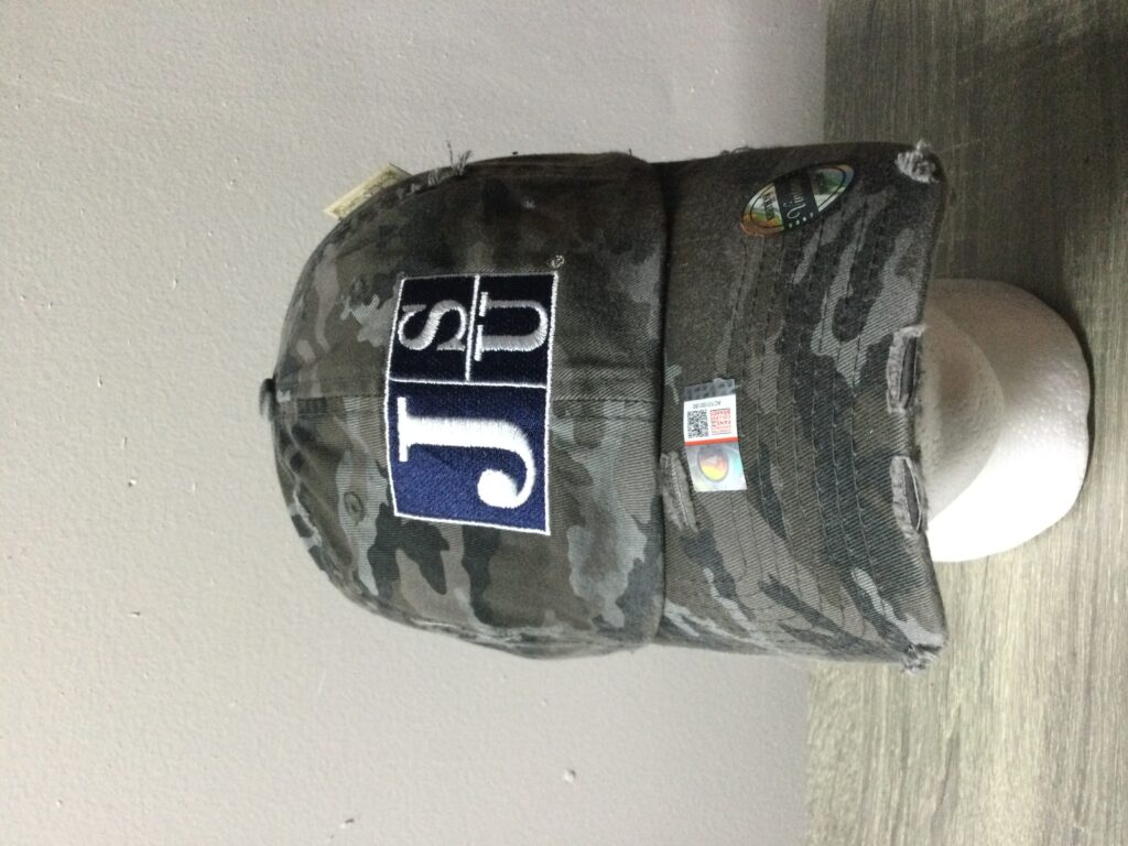 A t-shirt with the faces of many people.