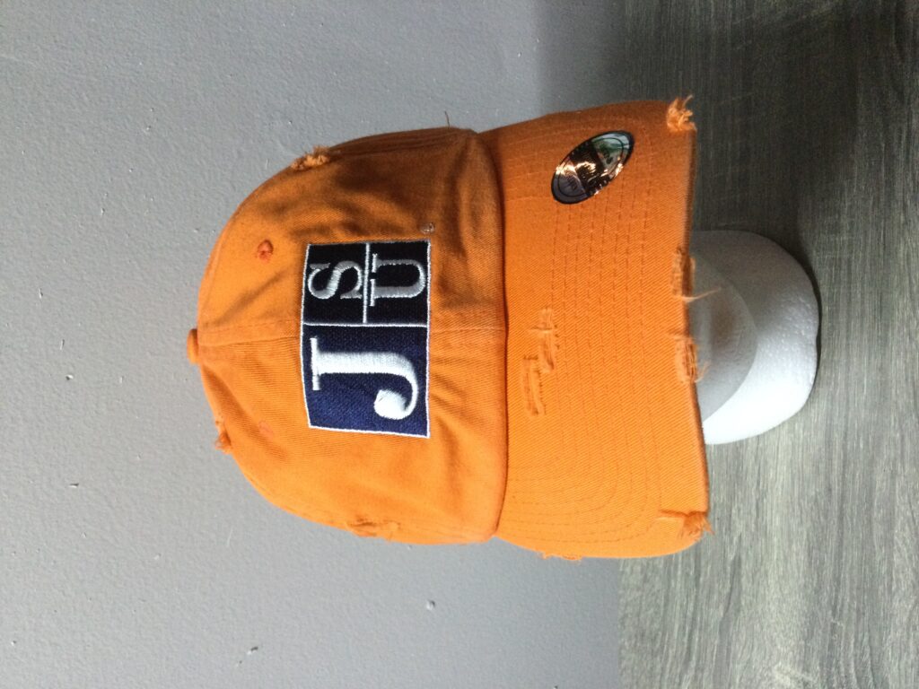 A t-shirt with the faces of many people.